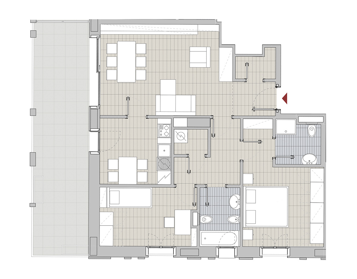 Appartamento trilocale in vendita a Saronno 2A112 | CMB PMN