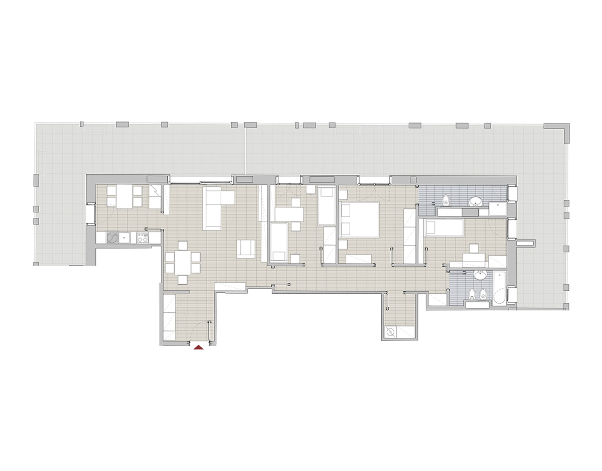 Appartamento quadrilocale in vendita a Saronno 2A142